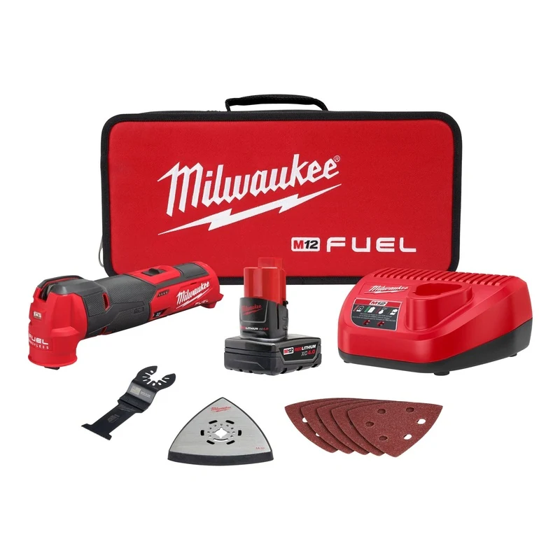 Kit d'outils multifonctions - Kit d'outils multifonctions oscillant Milwaukee M12 FUEL, 2526-21XC